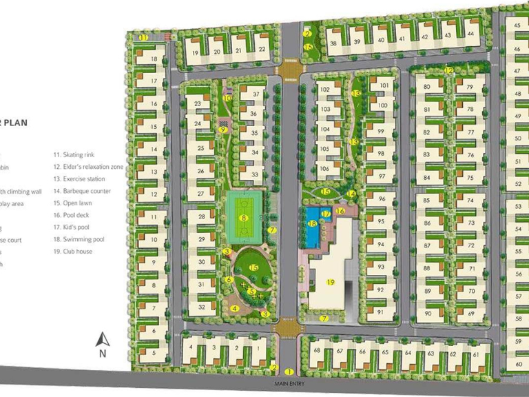 Adarsh Tranqville Adarsh Tranqville masterplan